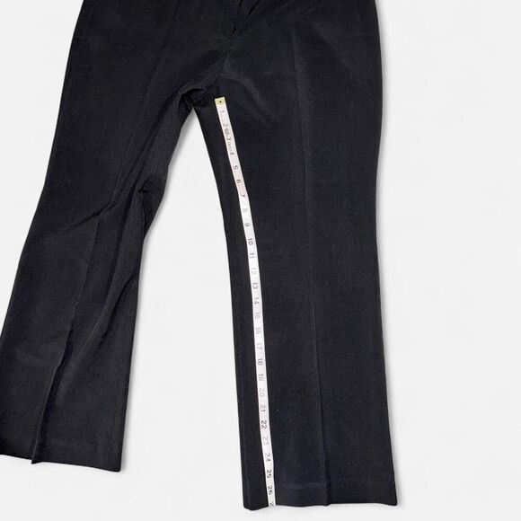 Covington Black High-Waisted Straight-Leg Tailored Trousers (14 PETITE) - Picture 6 of 7